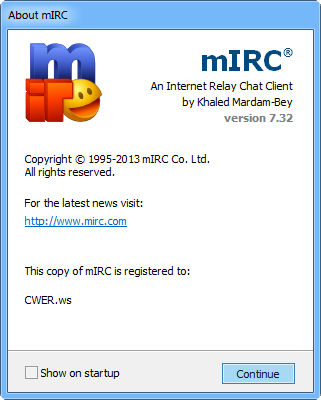 mIRC 7.32