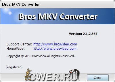 Bros MKV Converter 2.1.2.367