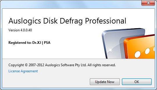 Auslogics Disk Defrag Pro