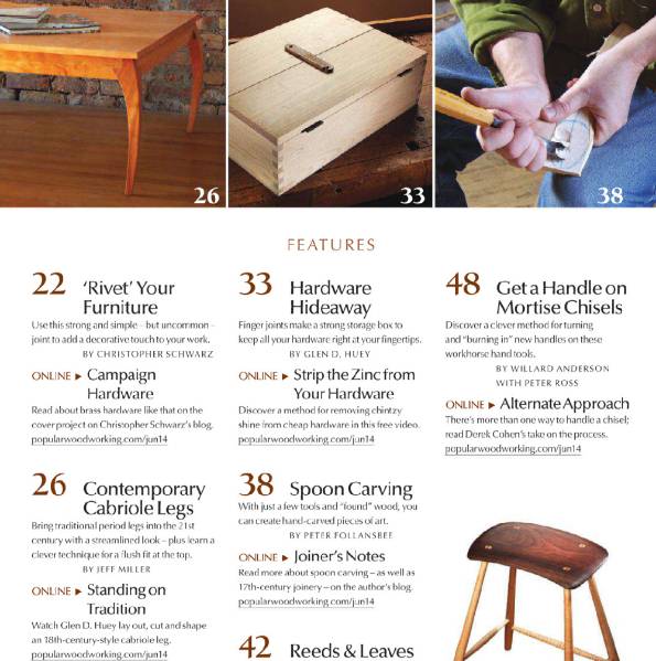 Popular Woodworking №211 (June 2014)с