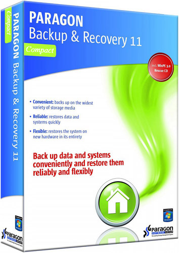 Paragon Backup and Recovery 11 Compact Edition